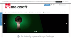 Desktop Screenshot of makisoft.es